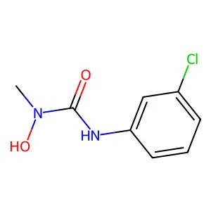 N'-(3-chlorophenyl)-N-hydroxy-N-methylurea structure