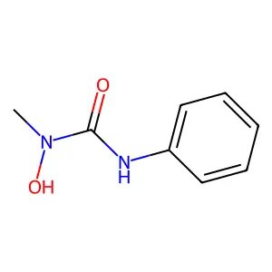 Urea, N-hydroxy-N-methyl-N'-phenyl- structure