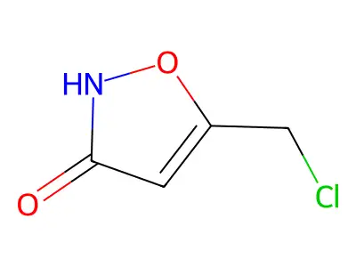 3-Hydroxy-5-isoxazolylmethyl chloride structure