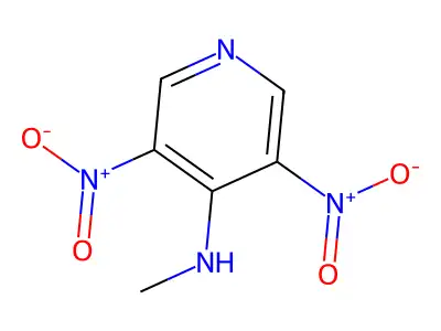 N-Methyl-3,5-dinitro-4-pyridinamine structure