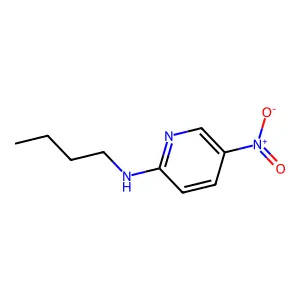 2-Butylamino-5-nitropyridine structure