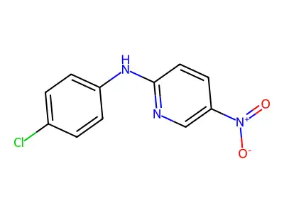 N-(4-Chlorophenyl)-5-nitro-2-pyridineamine structure