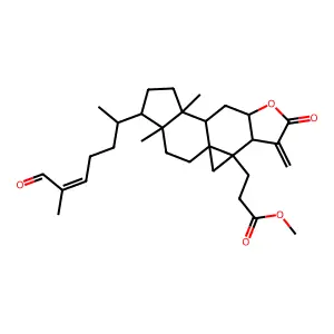王冠内酯甲酯 structure