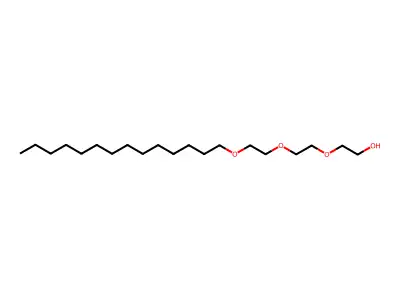 PEG-3 Myristyl ether structure