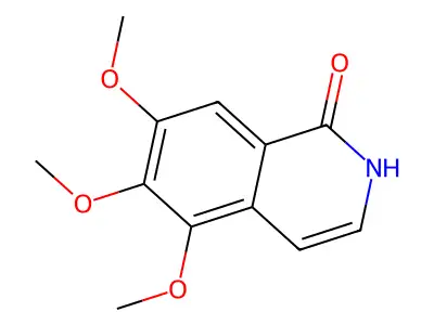 5,6,7-Trimethoxy-1(2H)-isoquinolinone structure
