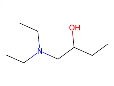 1-(Diethylamino)butan-2-ol structure