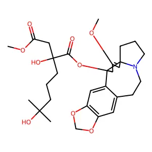 高三尖杉酯碱 structure
