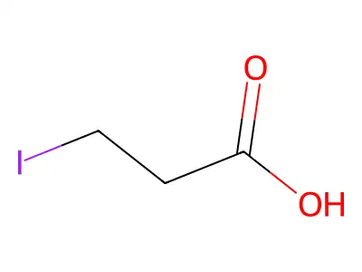 2-碘丙酸 structure