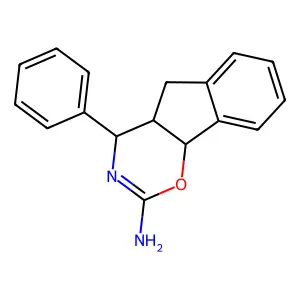 2H-1,3,5-Thiadiazine-2-thione, tetrahydro-3-(4-bromo-m-tolyl)-5-ethyl- structure
