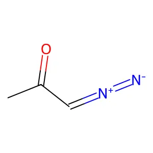 1-Diazo-2-propanone structure