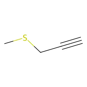 3-(Methylsulfanyl)prop-1-yne structure