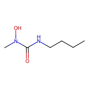 N'-Butyl-N-hydroxy-N-methylurea structure