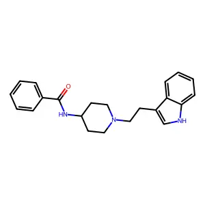 Indoramin structure