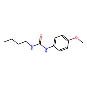 1-Butyl-3-(4-methoxyphenyl)urea structure