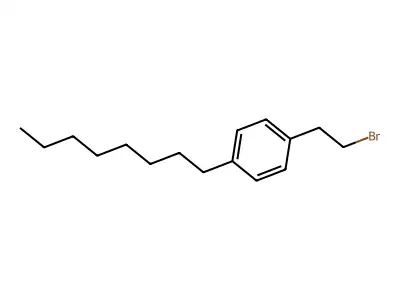 2-(4-Octylphenyl)ethyl bromide structure