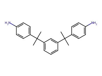 1,3-Bis[2-(4-aminophenyl)-2-propyl]benzene structure