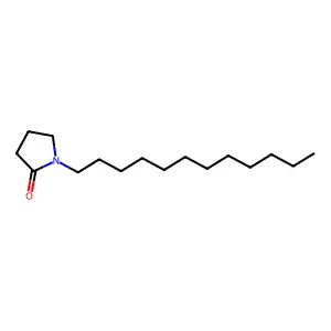 1-Lauryl-2-pyrrolidone structure