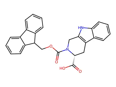FMOC-1,2,3,4-tetrahydronorharman-3-carboxylic acid structure