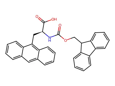 Fmoc-3-(9-anthryl)-L-alanine structure