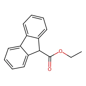Ethyl 9H-fluorene-9-carboxylate structure