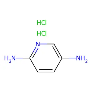 Pyridine-2,5-diamine dihydrochloride structure