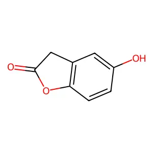 5-Hydroxybenzofuran-2-one structure