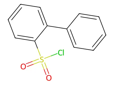 2-Phenylbenzene-1-sulfonyl chloride structure