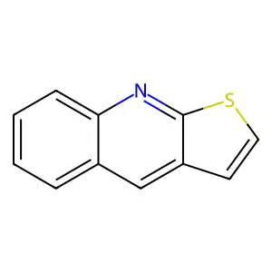 Thieno(2,3-b)quinoline structure
