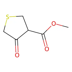 3-Thiophenecarboxylic acid, tetrahydro-4-oxo-, methyl ester structure