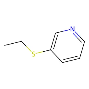 3-(Ethylthio)pyridine structure