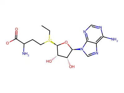 S-Adenosylethionine structure
