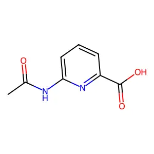 6-Acetamidopicolinic acid structure