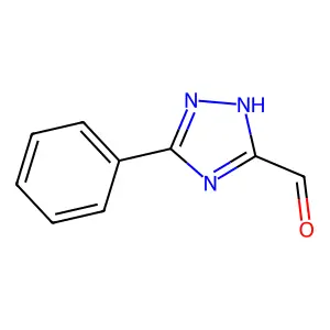 5-phenyl-4H-1,2,4-triazole-3-carbaldehyde structure