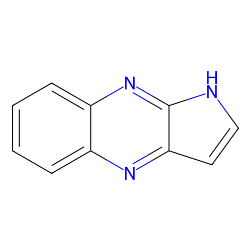 4H-Pyrrolo[2,3-B]quinoxaline structure