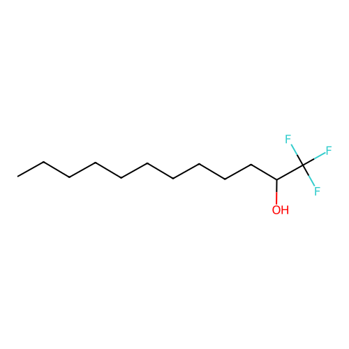1,1,1-Trifluorododecan-2-ol structure