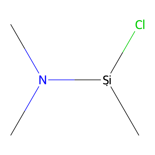 1-Chloro-n,n,1-trimethylsilanamine structure