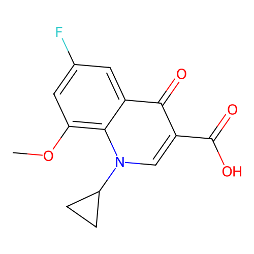 Nemonoxacin Impurity 54 structure
