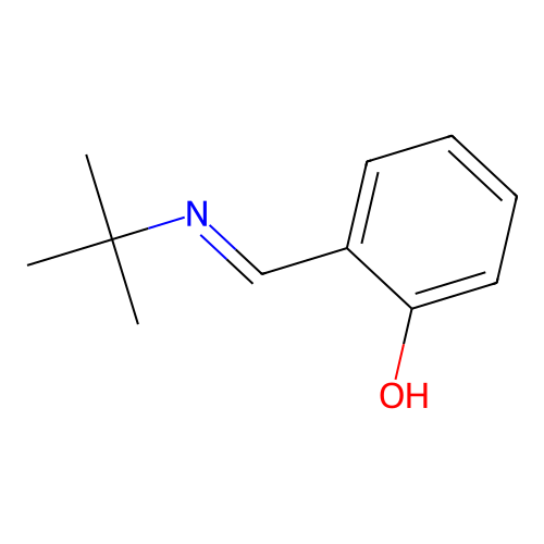 Copper,bis[2-[[(1,1-dimethylethyl)imino-kN]methyl]phenolato-kO]- structure