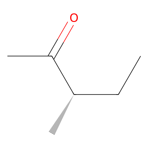 3-Methyl-2-pentanone, (3S)- structure