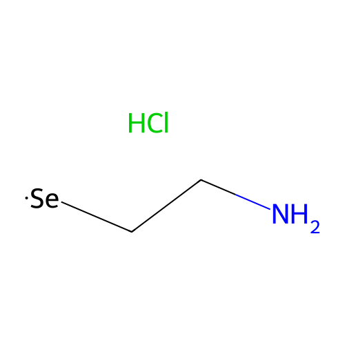 Ethaneselenol, 2-amino-, hydrochloride structure