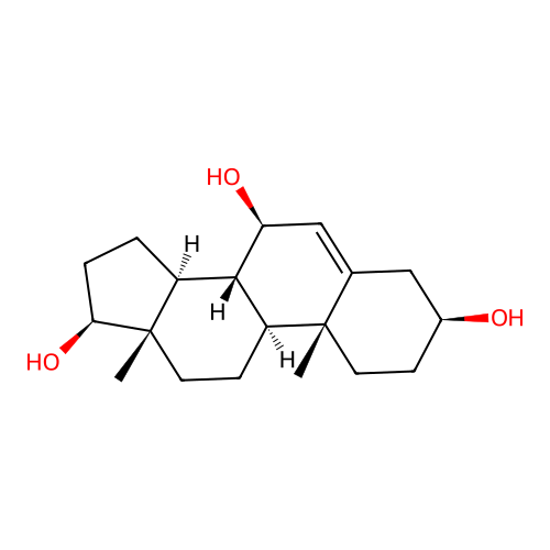雄烯三醇 structure