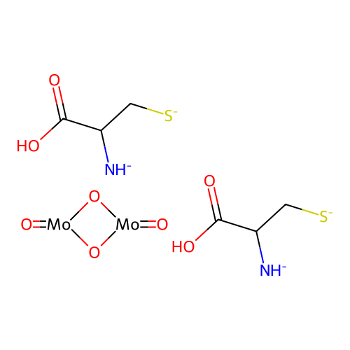Chemical Compound (C6H10Mo2N2O8S2-4) structure
