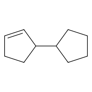 (1,1'-Bi(cyclopentan))-2-ene structure