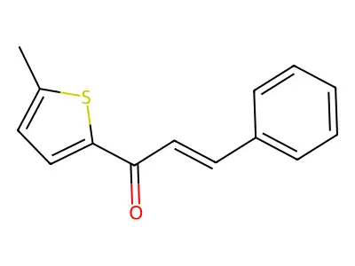 2-Propen-1-one,1-(5-methyl-2-thienyl)-3-phenyl- structure