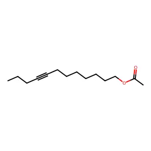 8-Dodecyn-1-ol, 1-acetate structure