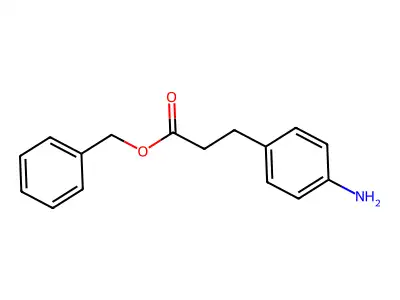Benzyl 3-(4-aminophenyl)propanoate structure