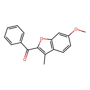 (6-Methoxy-3-methyl-2-benzofuranyl)phenylmethanone structure