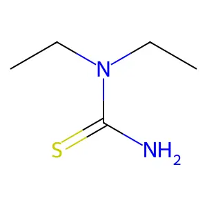 Diethylthiourea structure