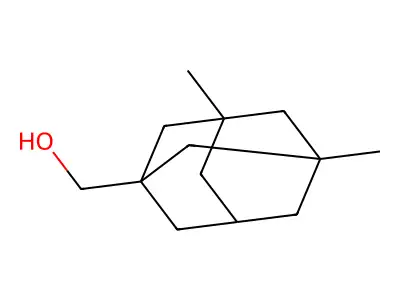 3,5-Dimethyladamantane-1-methanol, 97% structure
