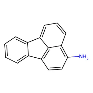 3-Aminofluoranthene structure